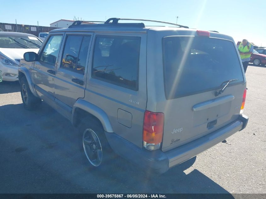 2001 Jeep Cherokee Sport VIN: 1J4FF48SX1L508539 Lot: 39575867