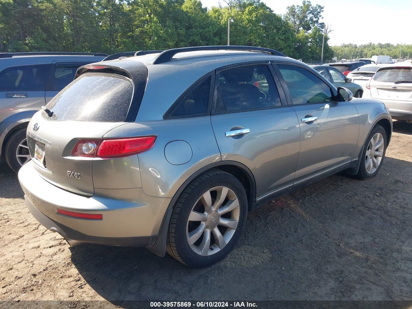 2003 Infiniti Fx45 VIN: JNRBS08W63X401978 Lot: 39575869