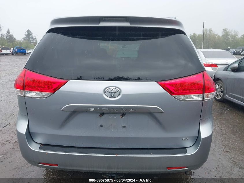 2012 Toyota Sienna Le 8 Passenger VIN: 5TDKA3DC0CS009701 Lot: 39575875
