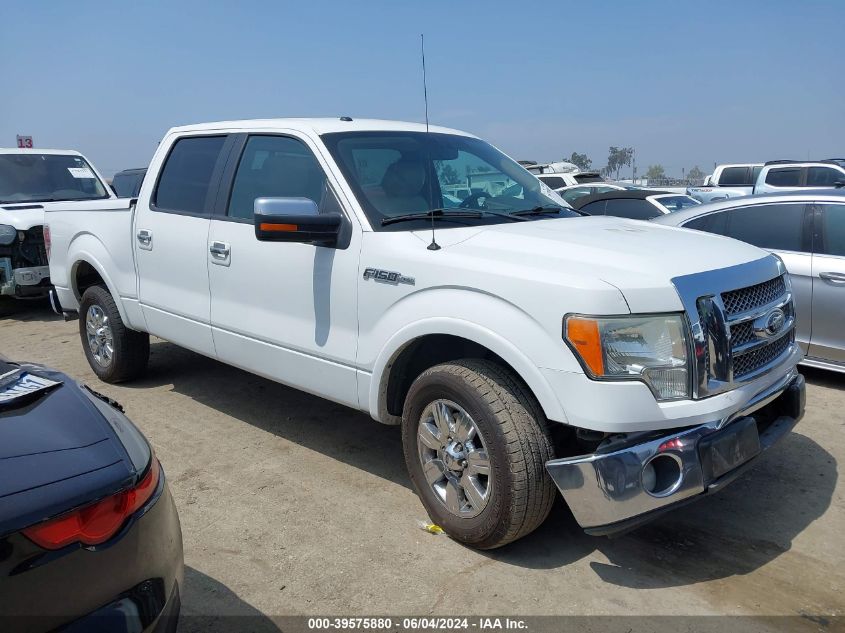 2012 Ford F-150 Lariat VIN: 1FTFW1CF7CKE00161 Lot: 39575880