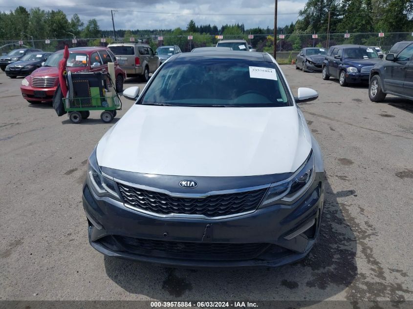 2019 Kia Optima Lx VIN: 5XXGT4L35KG338059 Lot: 39575884