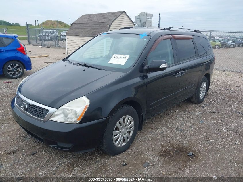 2012 Kia Sedona Lx VIN: KNDMG4C74C6491736 Lot: 39575893