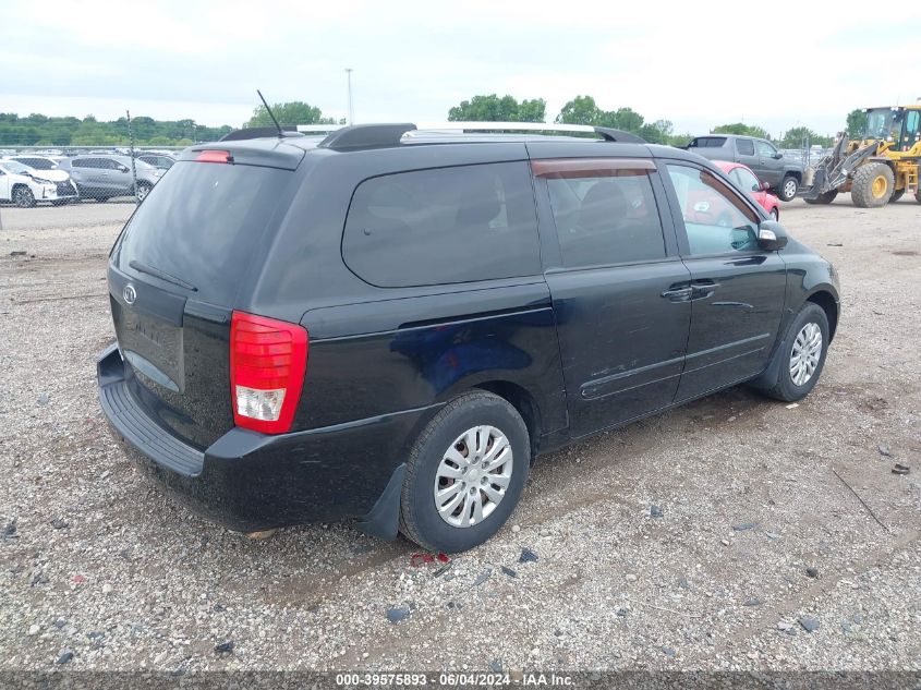 2012 Kia Sedona Lx VIN: KNDMG4C74C6491736 Lot: 39575893