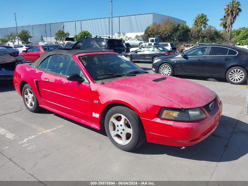 2002 Ford Mustang VIN: 1FAFP444X2F239569 Lot: 39575894