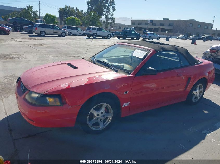 2002 Ford Mustang VIN: 1FAFP444X2F239569 Lot: 39575894