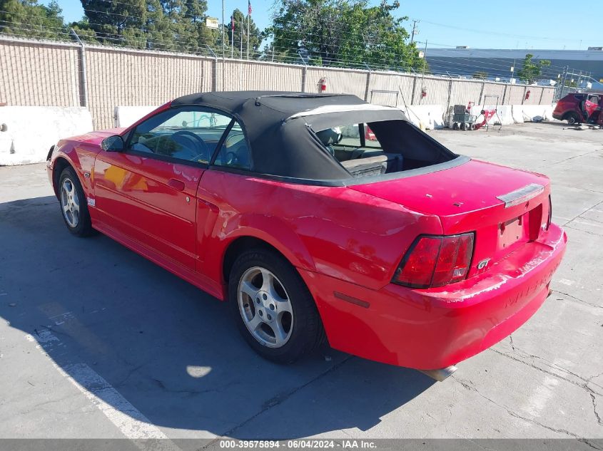 2002 Ford Mustang VIN: 1FAFP444X2F239569 Lot: 39575894