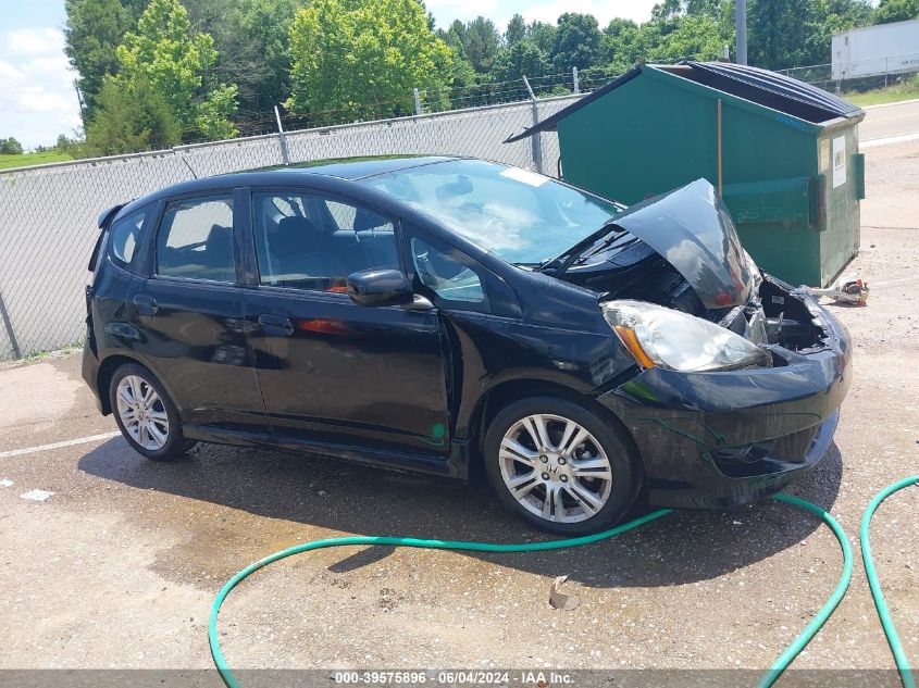 2009 Honda Fit Sport VIN: JHMGE88499S022620 Lot: 39575896