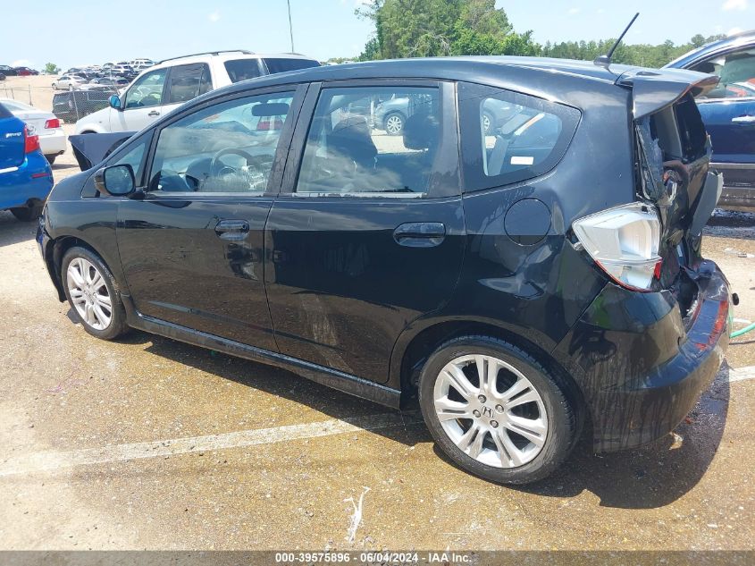 2009 Honda Fit Sport VIN: JHMGE88499S022620 Lot: 39575896