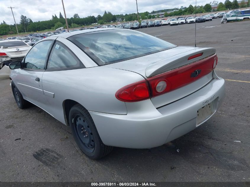 2004 Chevrolet Cavalier VIN: 1G1JC12F047237449 Lot: 39575911