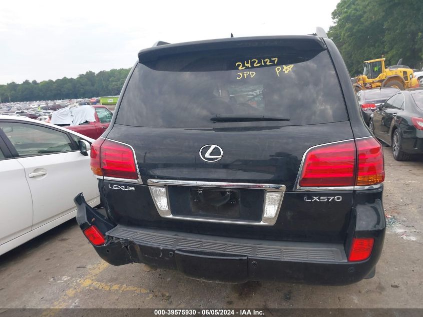 2010 Lexus Lx 570 VIN: JTJHY7AX2A4036392 Lot: 39575930