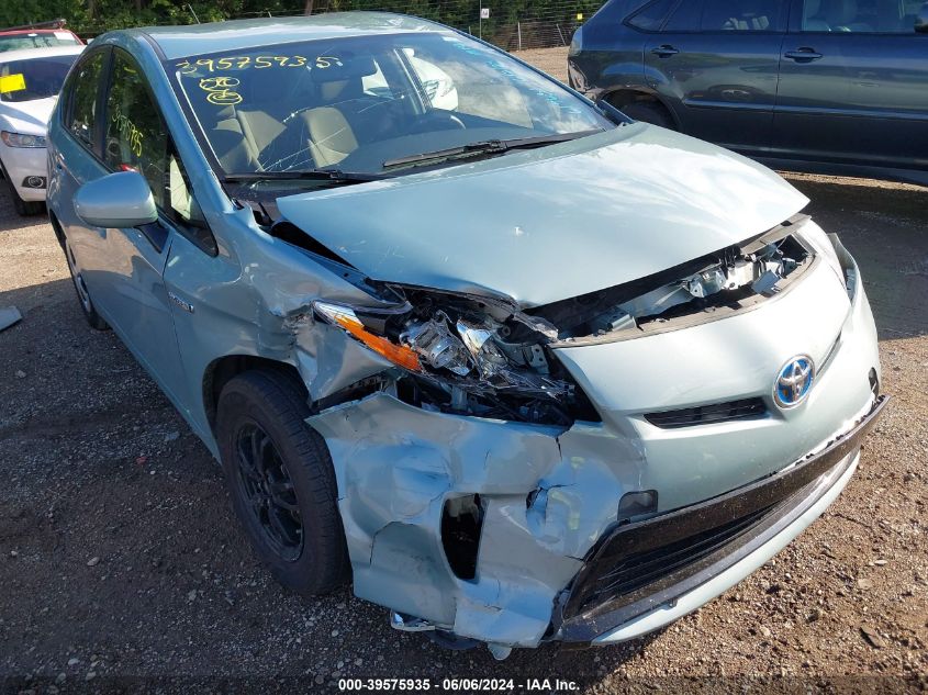 2012 Toyota Prius Two VIN: JTDKN3DU2C5483958 Lot: 39575935