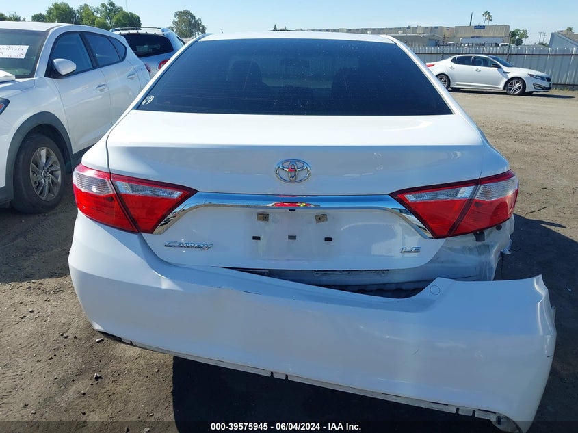 2016 Toyota Camry Le VIN: 4T1BF1FK9GU245321 Lot: 39575945
