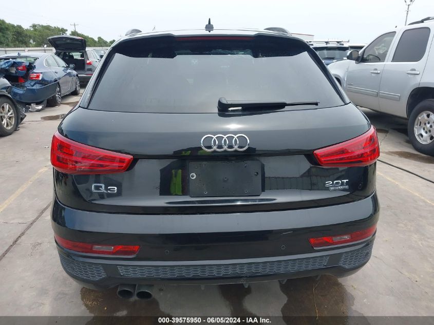 2018 Audi Q3 2.0T Premium/2.0T Sport Premium VIN: WA1JCCFS7JR023532 Lot: 39575950