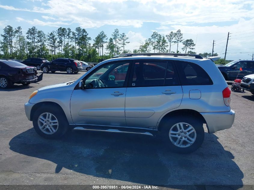 2003 Toyota Rav4 VIN: JTEGH20V430110600 Lot: 39575951