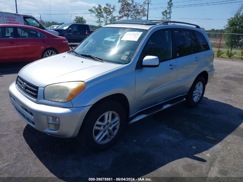 2003 Toyota Rav4 VIN: JTEGH20V430110600 Lot: 39575951