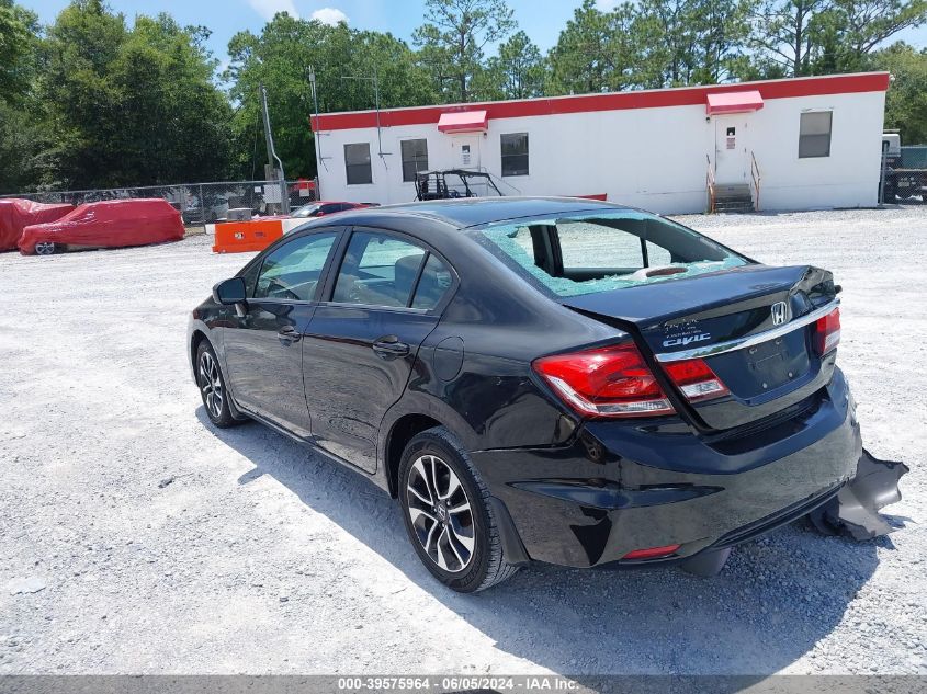 2014 Honda Civic Ex VIN: 19XFB2F84EE068653 Lot: 39575964