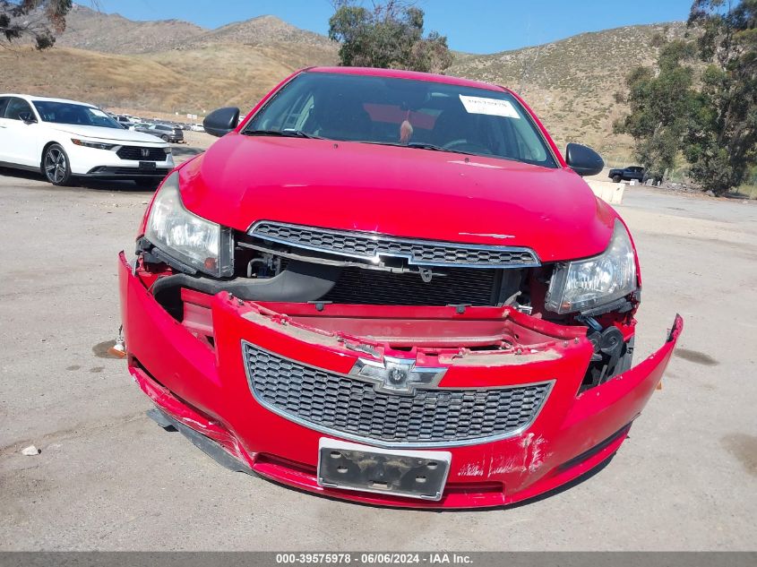 2014 Chevrolet Cruze Ls Auto VIN: 1G1PA5SGXE7454878 Lot: 39575978