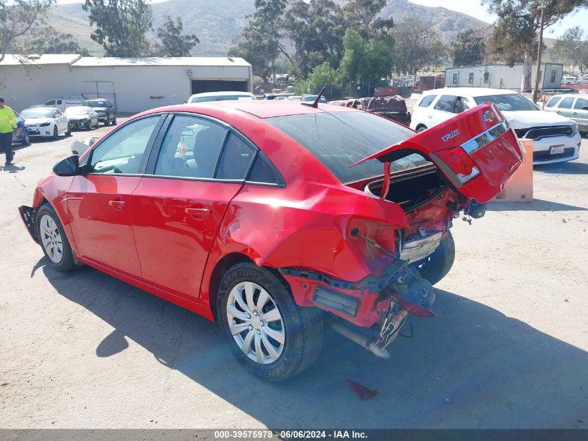 2014 Chevrolet Cruze Ls Auto VIN: 1G1PA5SGXE7454878 Lot: 39575978