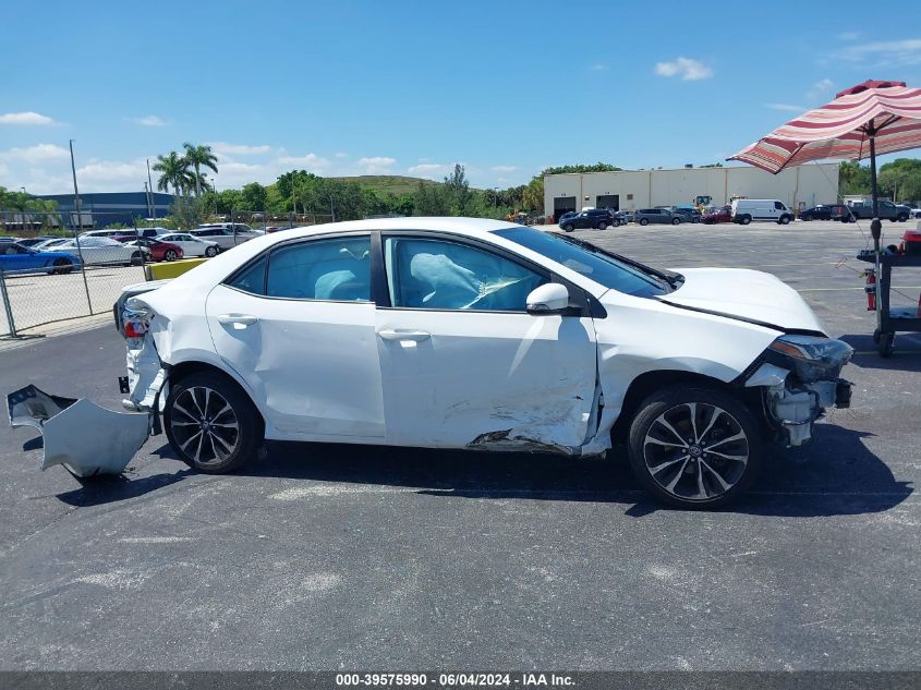 2018 Toyota Corolla Se VIN: 2T1BURHE2JC045904 Lot: 39575990