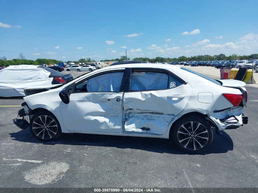 2018 Toyota Corolla Se VIN: 2T1BURHE2JC045904 Lot: 39575990