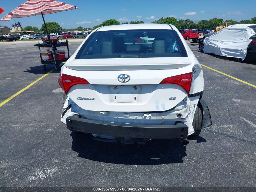 2018 Toyota Corolla Se VIN: 2T1BURHE2JC045904 Lot: 39575990