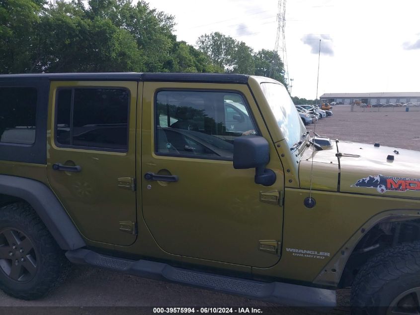 2010 Jeep Wrangler Unlimited Sport VIN: 1J4BA3H12AL189071 Lot: 39575994