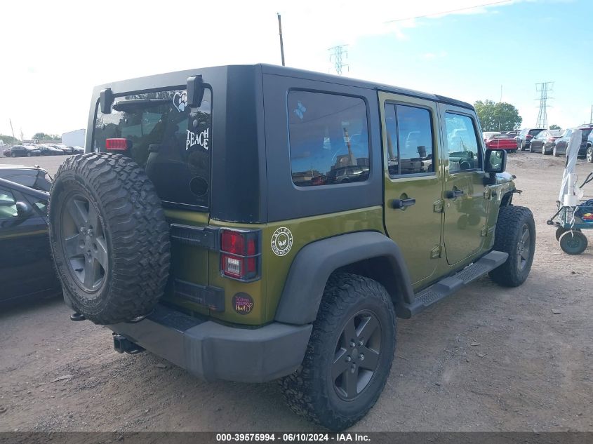 2010 Jeep Wrangler Unlimited Sport VIN: 1J4BA3H12AL189071 Lot: 39575994