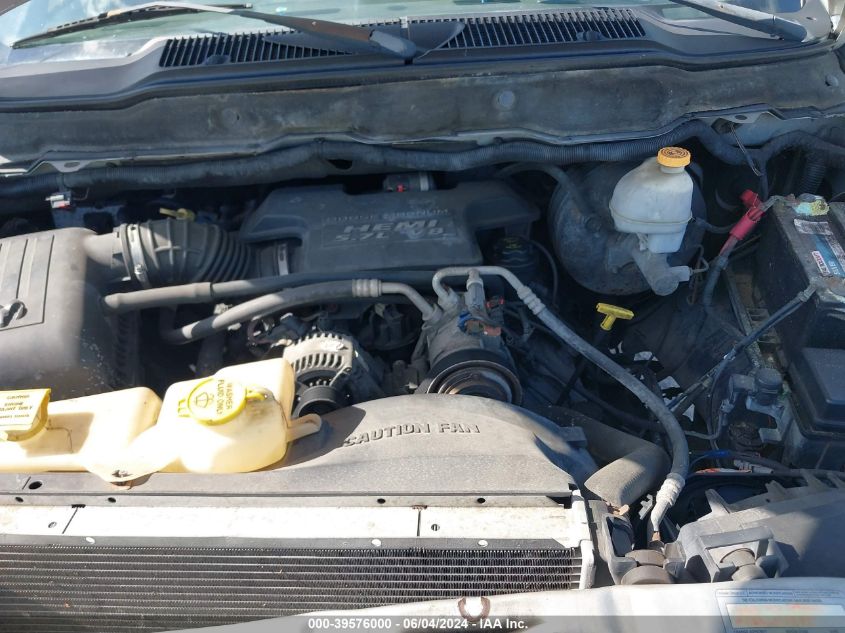 2005 Dodge Ram 1500 Slt/Laramie VIN: 1D7HU18DX5S257916 Lot: 39576000