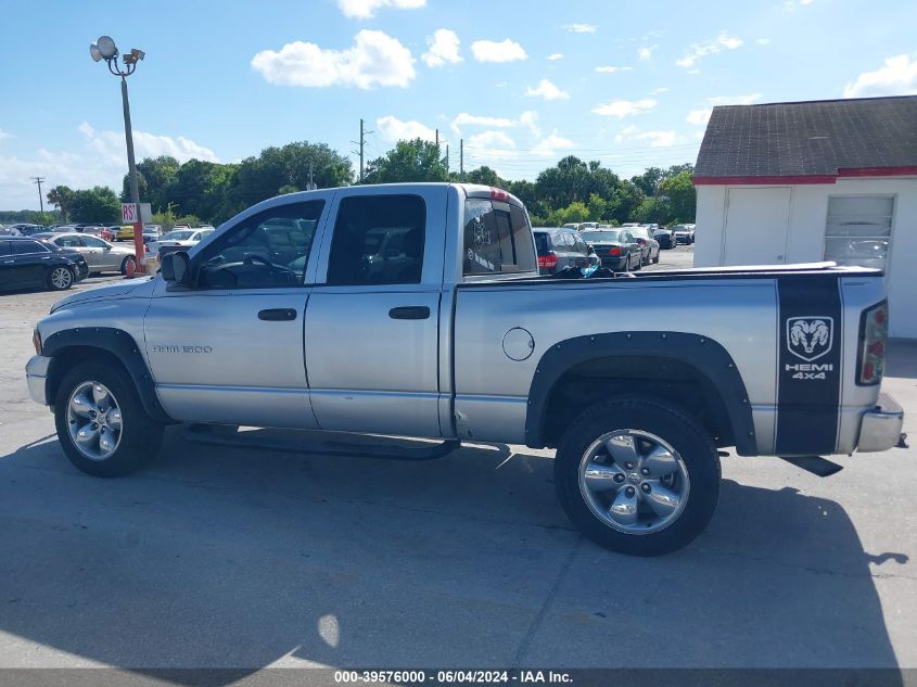 2005 Dodge Ram 1500 Slt/Laramie VIN: 1D7HU18DX5S257916 Lot: 39576000