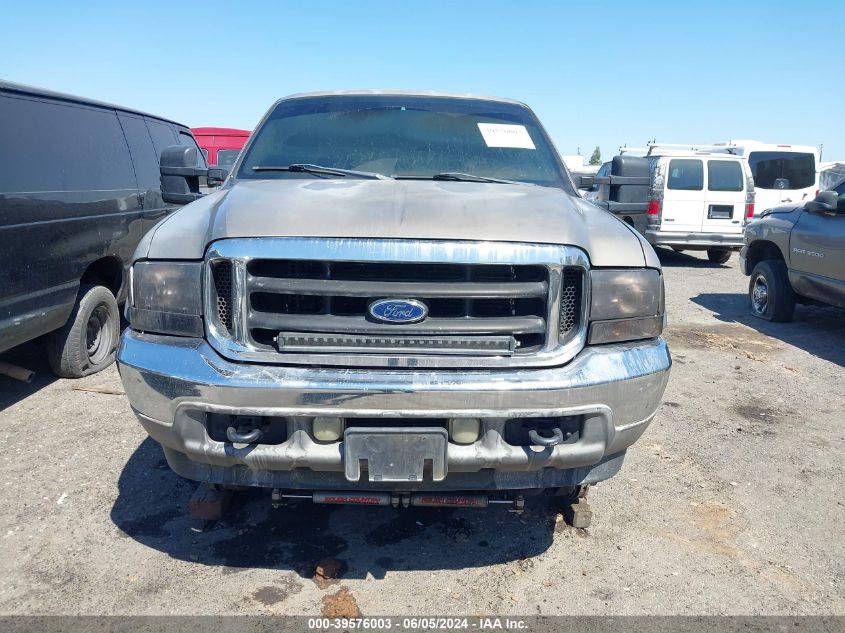 2002 Ford F-250 Lariat/Xl/Xlt VIN: 1FTNW21L92EB33855 Lot: 39576003