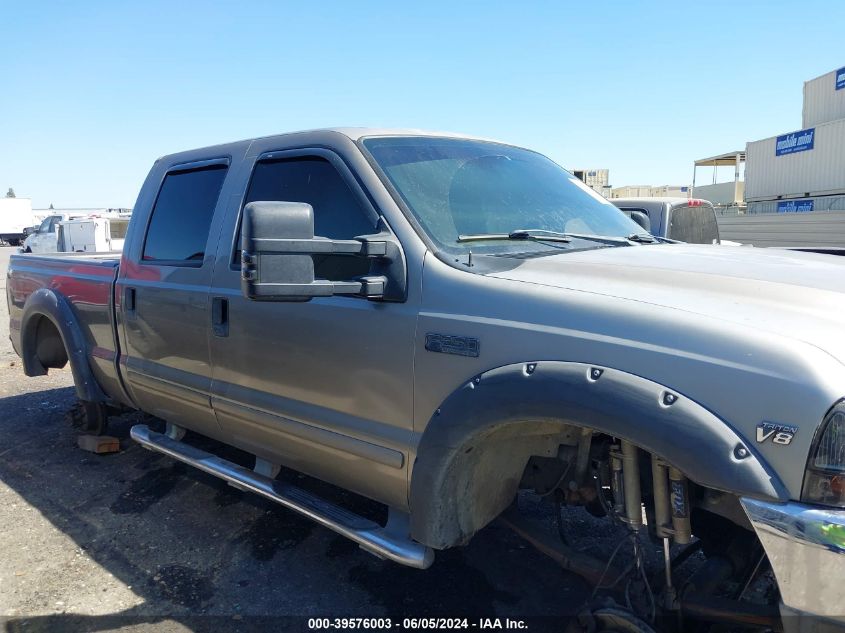 2002 Ford F-250 Lariat/Xl/Xlt VIN: 1FTNW21L92EB33855 Lot: 39576003