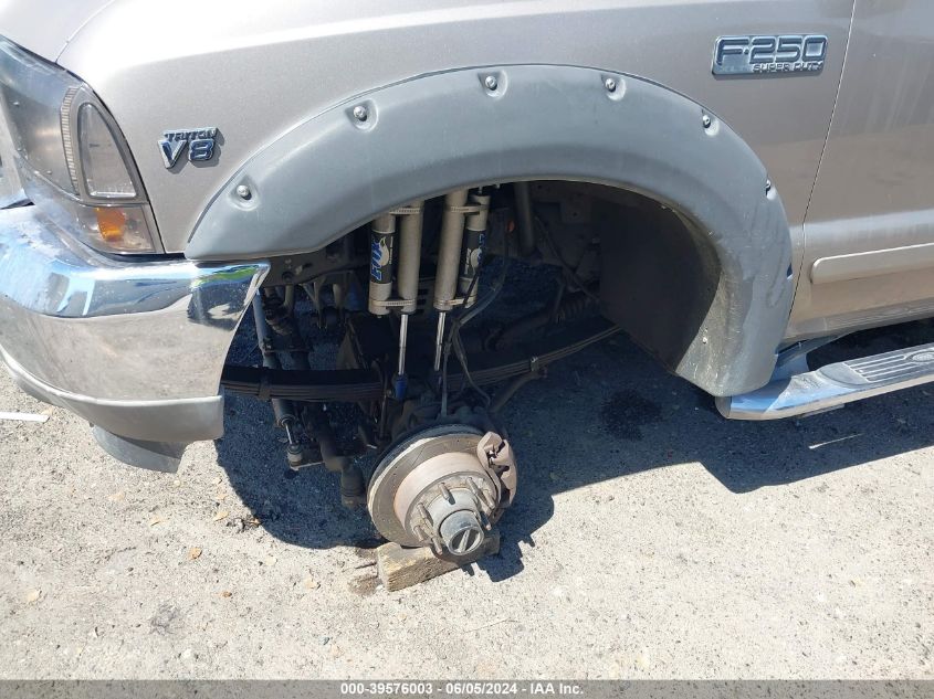 2002 Ford F-250 Lariat/Xl/Xlt VIN: 1FTNW21L92EB33855 Lot: 39576003