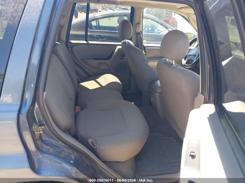 2002 Jeep Grand Cherokee Laredo VIN: 1J4GW48S72C169194 Lot: 39576011