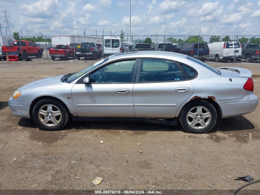 2002 Ford Taurus Sel VIN: 1FAHP56S42G111042 Lot: 39576018