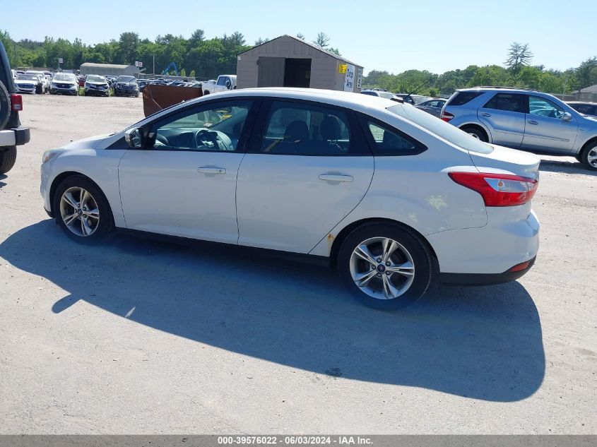 2014 Ford Focus Se VIN: 1FADP3F23EL257186 Lot: 39576022