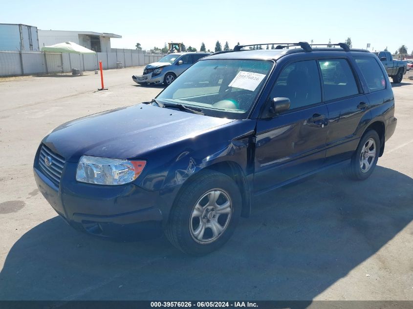 2006 Subaru Forester 2.5X VIN: JF1SG63646H757684 Lot: 39576026