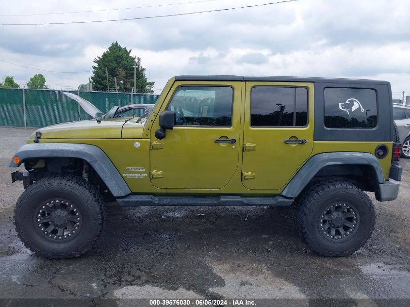 2010 Jeep Wrangler Unlimited Sport VIN: 1J4BA3H10AL217286 Lot: 39576030
