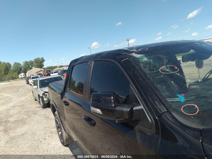 2019 Ram 1500 Laramie 4X4 5'7 Box VIN: 1C6SRFJT6KN768833 Lot: 39576033