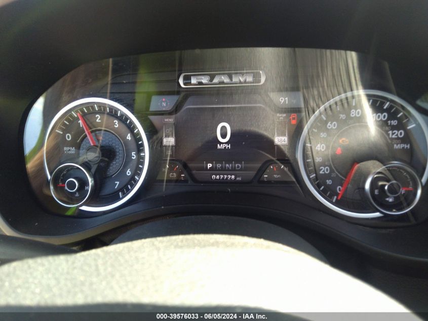 2019 Ram 1500 Laramie 4X4 5'7 Box VIN: 1C6SRFJT6KN768833 Lot: 39576033