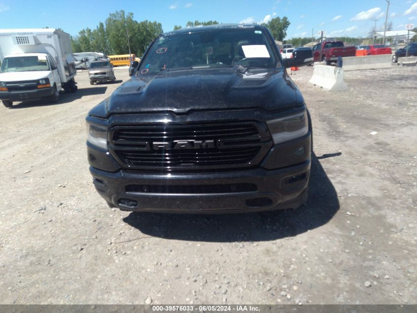 2019 Ram 1500 Laramie 4X4 5'7 Box VIN: 1C6SRFJT6KN768833 Lot: 39576033