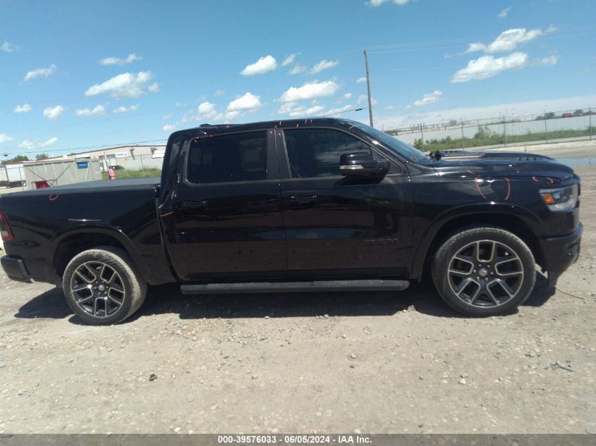 2019 Ram 1500 Laramie 4X4 5'7 Box VIN: 1C6SRFJT6KN768833 Lot: 39576033