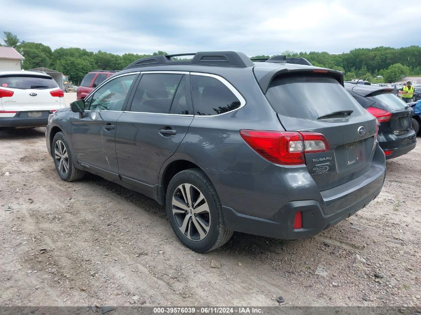 2018 Subaru Outback 2.5I Limited VIN: 4S4BSANCXJ3373070 Lot: 39576039