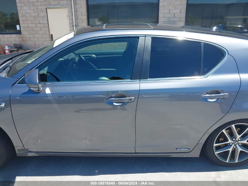 2015 Lexus Ct 200H VIN: JTHKD5BH9F2248983 Lot: 39576045