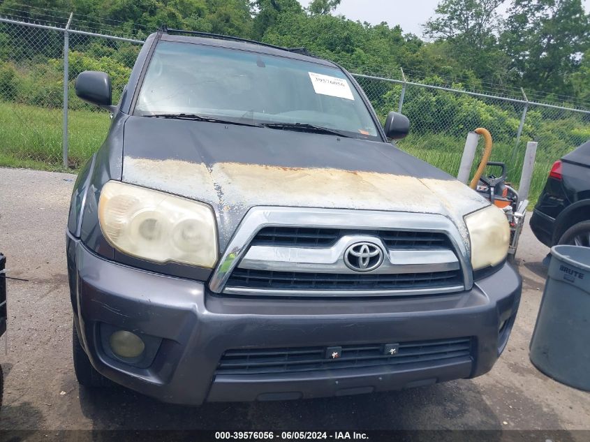 2007 Toyota 4Runner Sr5 V6 VIN: JTEZU14R678073939 Lot: 39576056