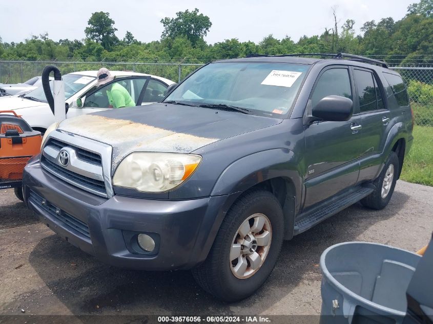 2007 Toyota 4Runner Sr5 V6 VIN: JTEZU14R678073939 Lot: 39576056