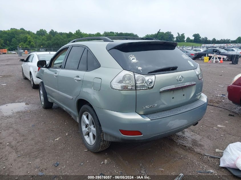 2007 Lexus Rx 350 VIN: 2T2GK31U37C008326 Lot: 39576057