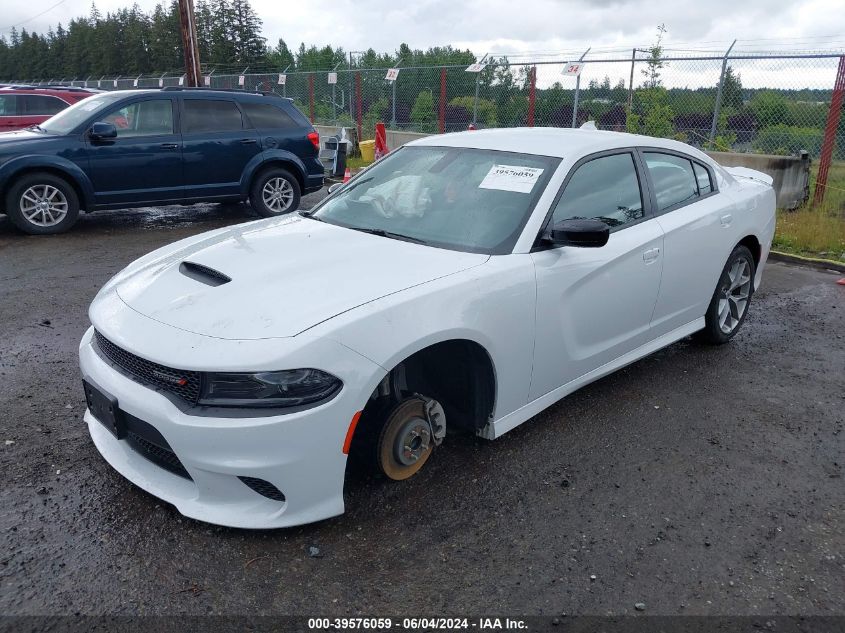 2023 Dodge Charger Gt VIN: 2C3CDXHG3PH579460 Lot: 39576059