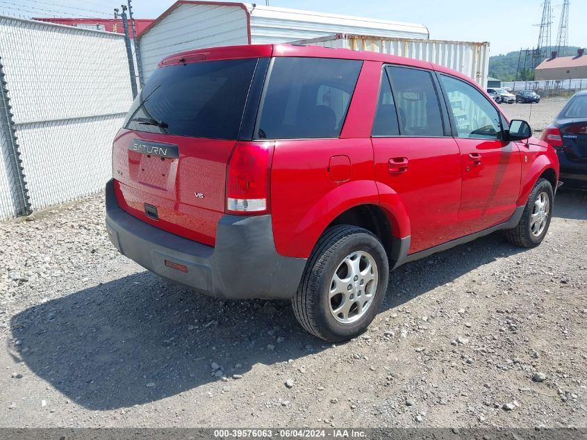 2004 Saturn Vue V6 VIN: 5GZCZ53444S863620 Lot: 39576063