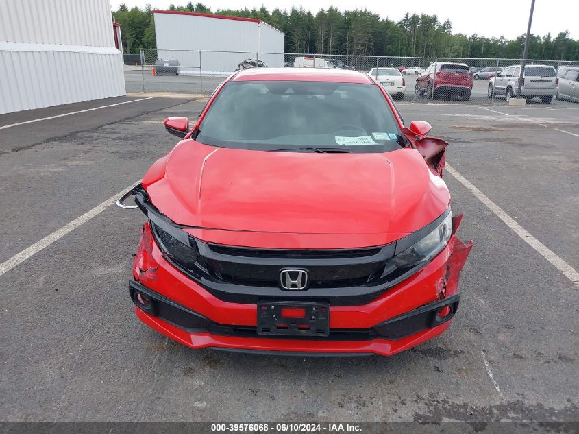 2020 Honda Civic Sport VIN: 2HGFC2F87LH578866 Lot: 39576068