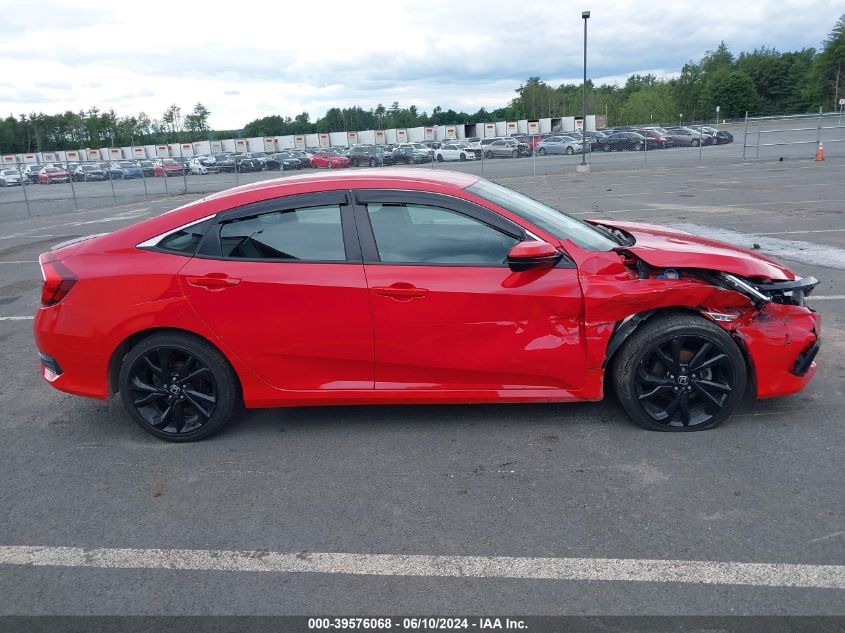 2020 Honda Civic Sport VIN: 2HGFC2F87LH578866 Lot: 39576068